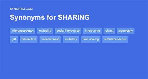 SHARE Synonyms .